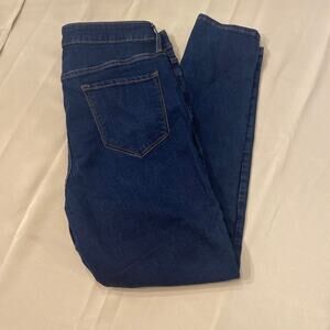 Old navy Rockstar jeans mid-rise with 27 inch inseam NWOT size 14 dark denim